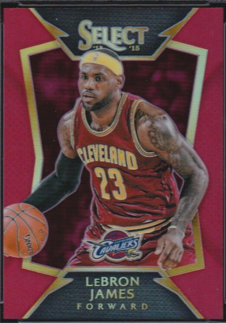 LeBron James [Red Prizm] #57