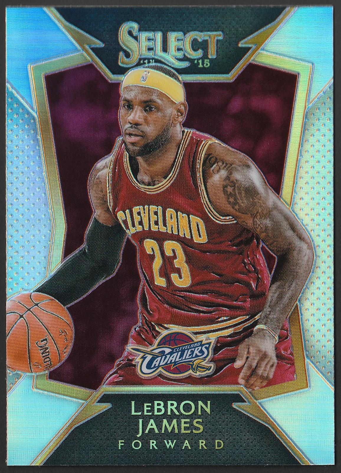 LeBron James [Silver Prizm] #57