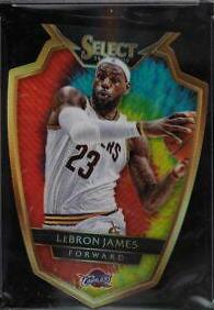 LeBron James [Tie Dye Prizm Die Cut] #119