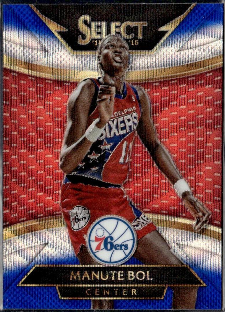 Manute Bol [Blue Silver Prizm] #243