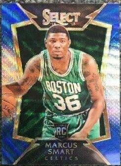 Marcus Smart [Blue, Silver Prizm] #83