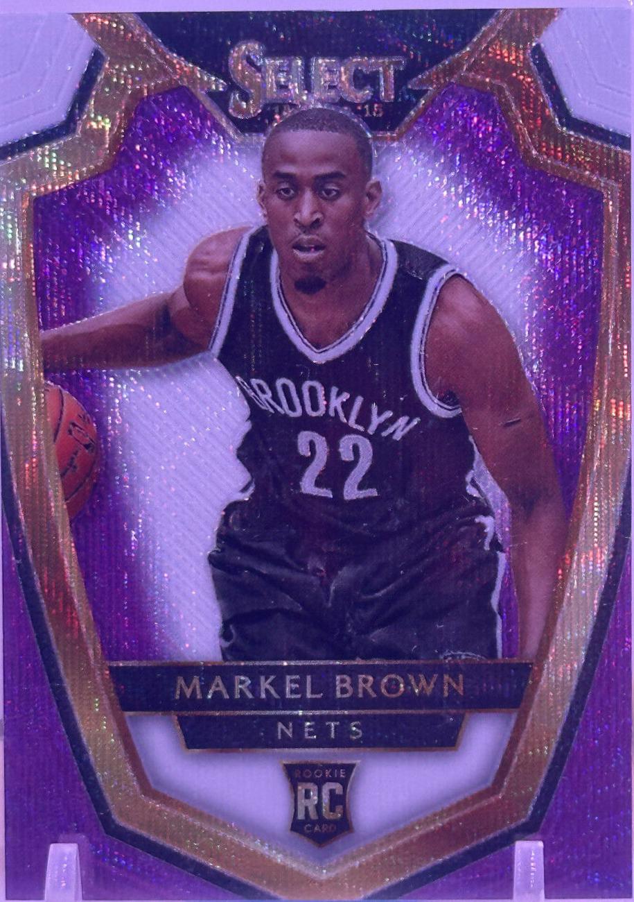 Markel Brown [Purple White Prizm] #188
