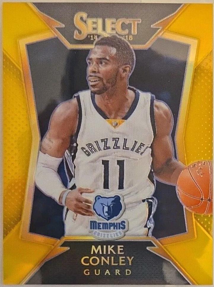 Mike Conley [Gold Prizm] #77
