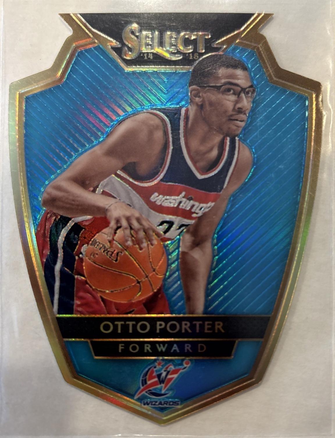 Otto Porter [Purple Prizm Die-Cut] #129