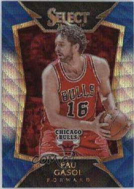 Pau Gasol [Blue, Silver Prizm] #41