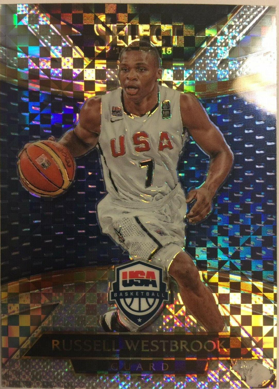 Russell Westbrook [Blue, Silver Prizm] #225