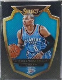 Russell Westbrook [Light Blue Prizm Die Cut] #102