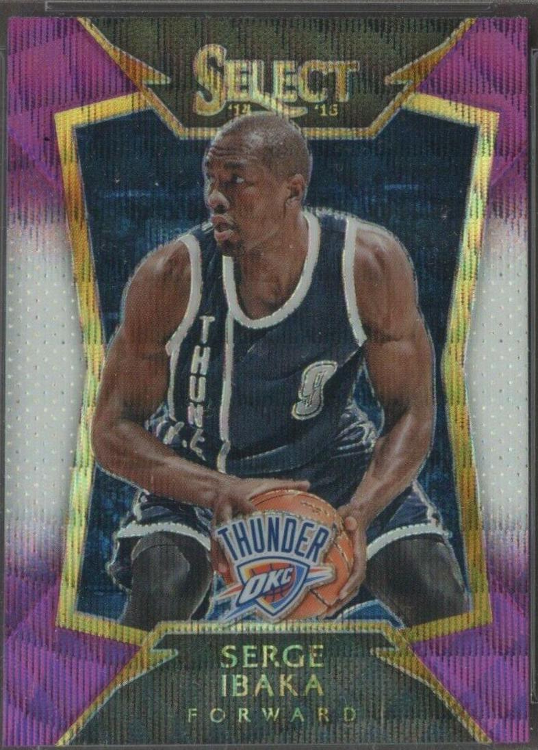 Serge Ibaka [Purple, White Prizm] #7