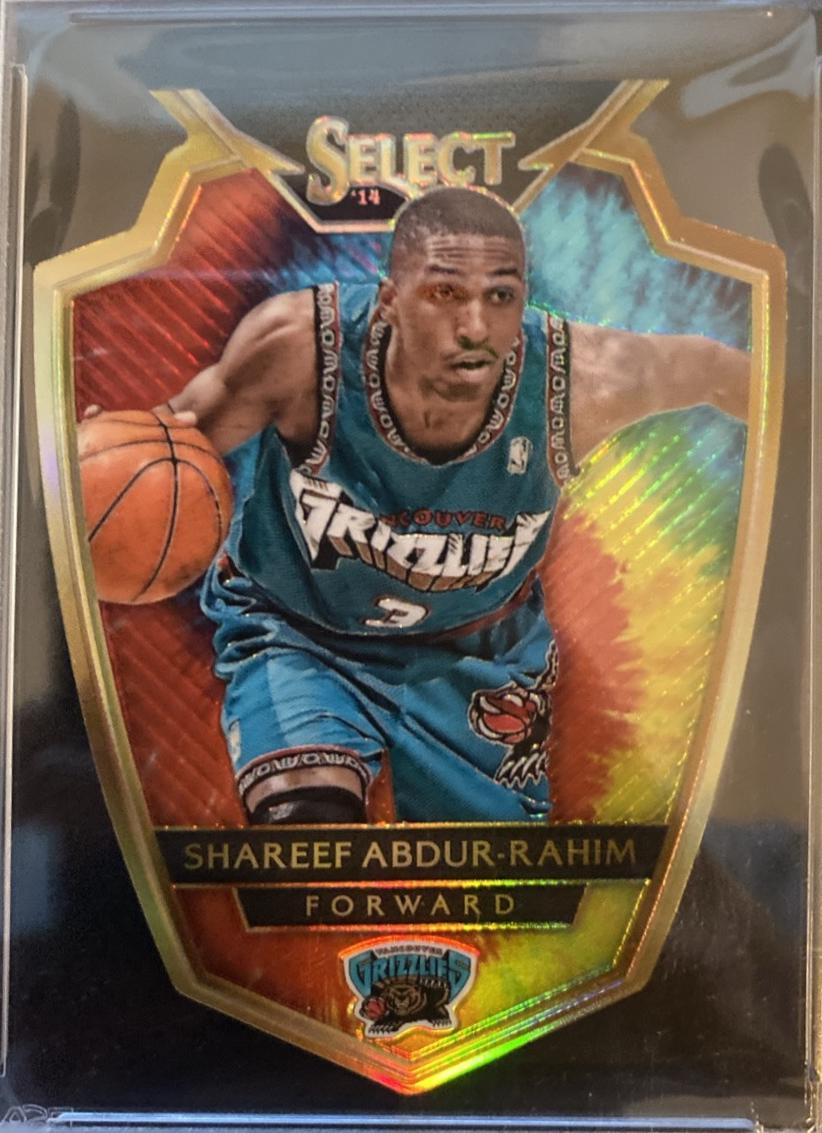 Shareef Abdur-Rahim [Tie-Dye Prizm Die-Cut] #118