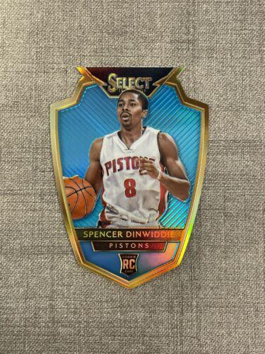 Spencer Dinwiddie [Light Blue Prizm Die Cut] #197