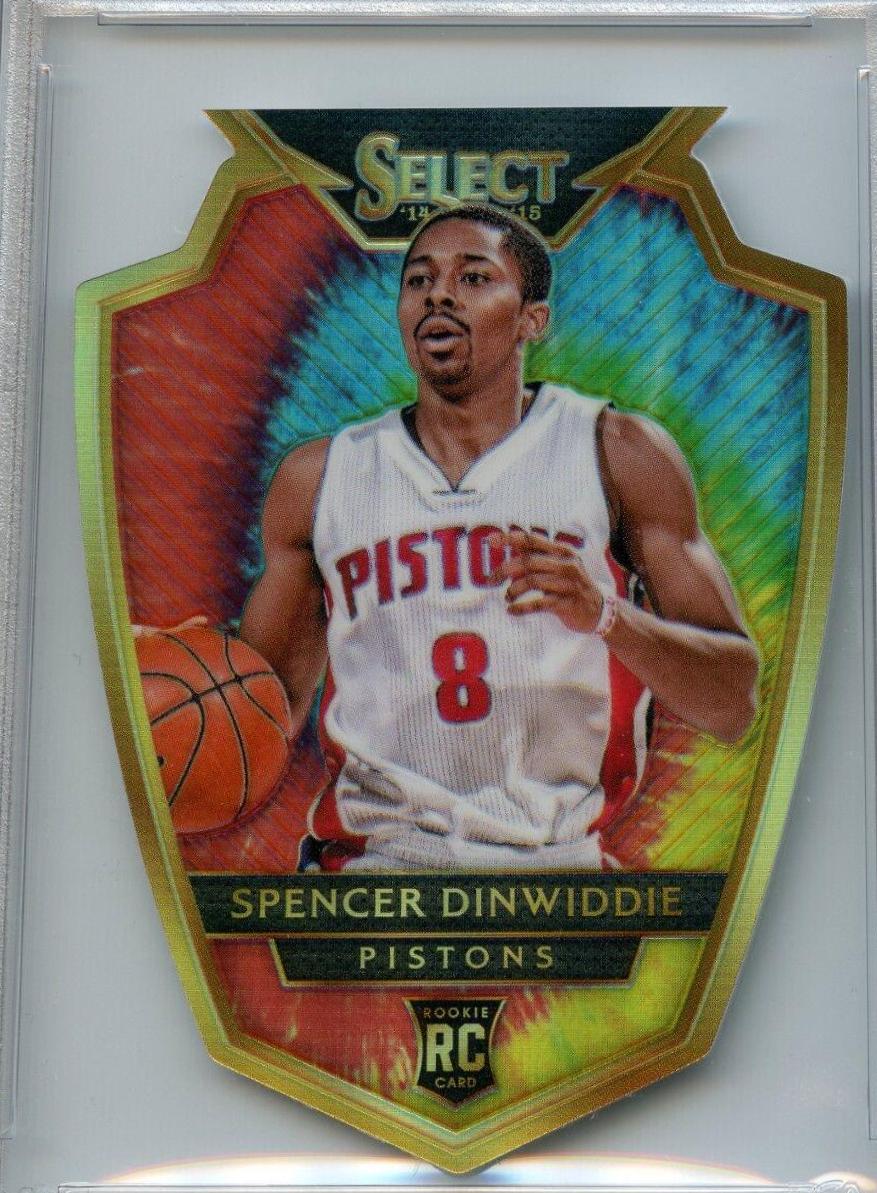 Spencer Dinwiddie [Tie Dye Prizm Die Cut] #197