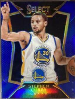 Stephen Curry [Blue Prizm] #1