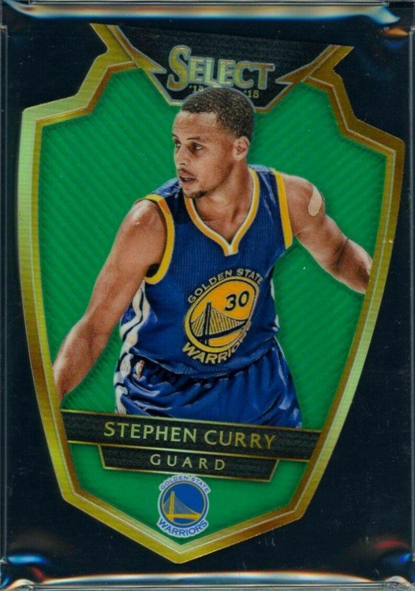 Stephen Curry [Green Prizm Die Cut] #113