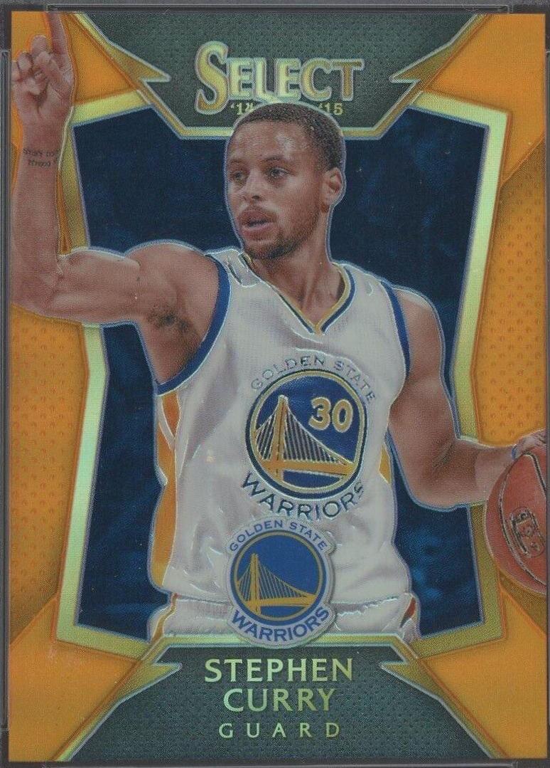Stephen Curry [Orange Prizm] #1