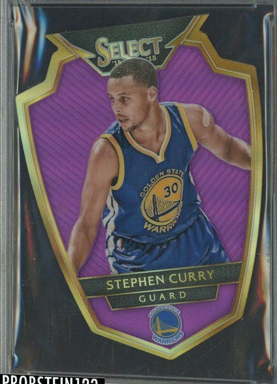 Stephen Curry [Purple Prizm Die Cut] #113