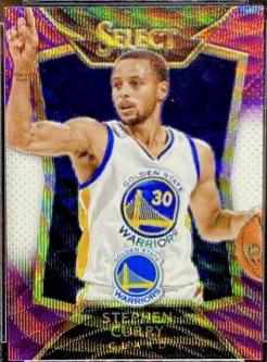 Stephen Curry [Purple, White Prizm] #1