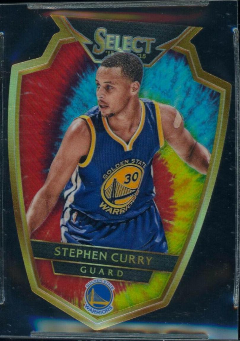 Stephen Curry [Tie Dye Prizm Die Cut] #113