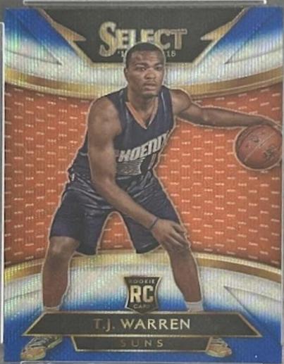 T.J. Warren [Blue Silver Prizm] #284