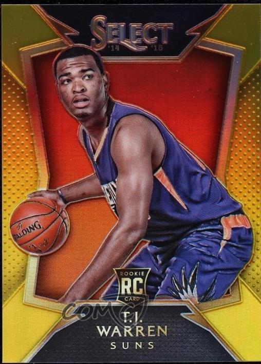 T.J. Warren [Gold Prizm] #97
