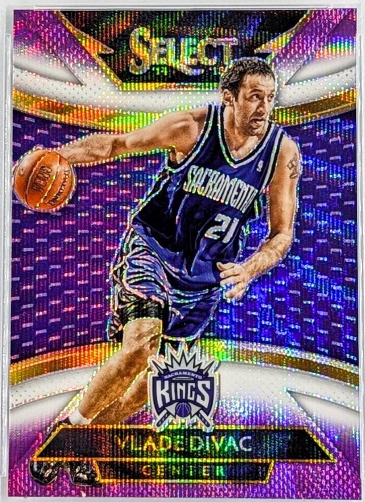 Vlade Divac [Purple White Prizm] #255