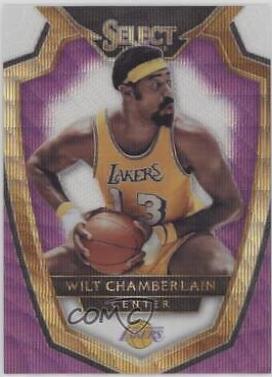 Wilt Chamberlain [Purple Prizm Die Cut] #184