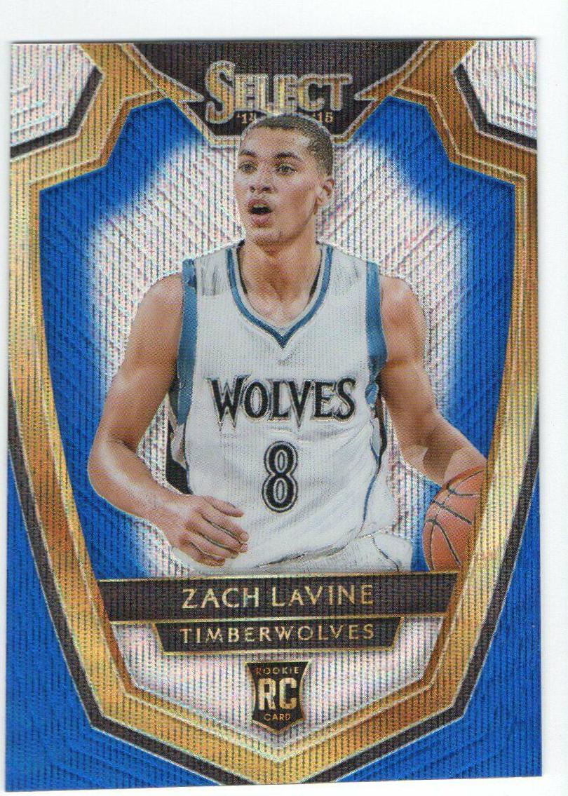 Zach LaVine [Blue, Silver Prizm] #156
