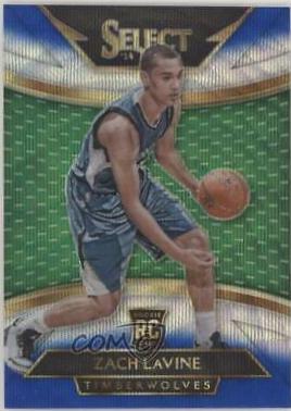 Zach LaVine [Blue, Silver Prizm] #282
