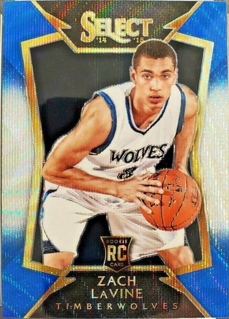 Zach LaVine [Blue, Silver Prizm] #84