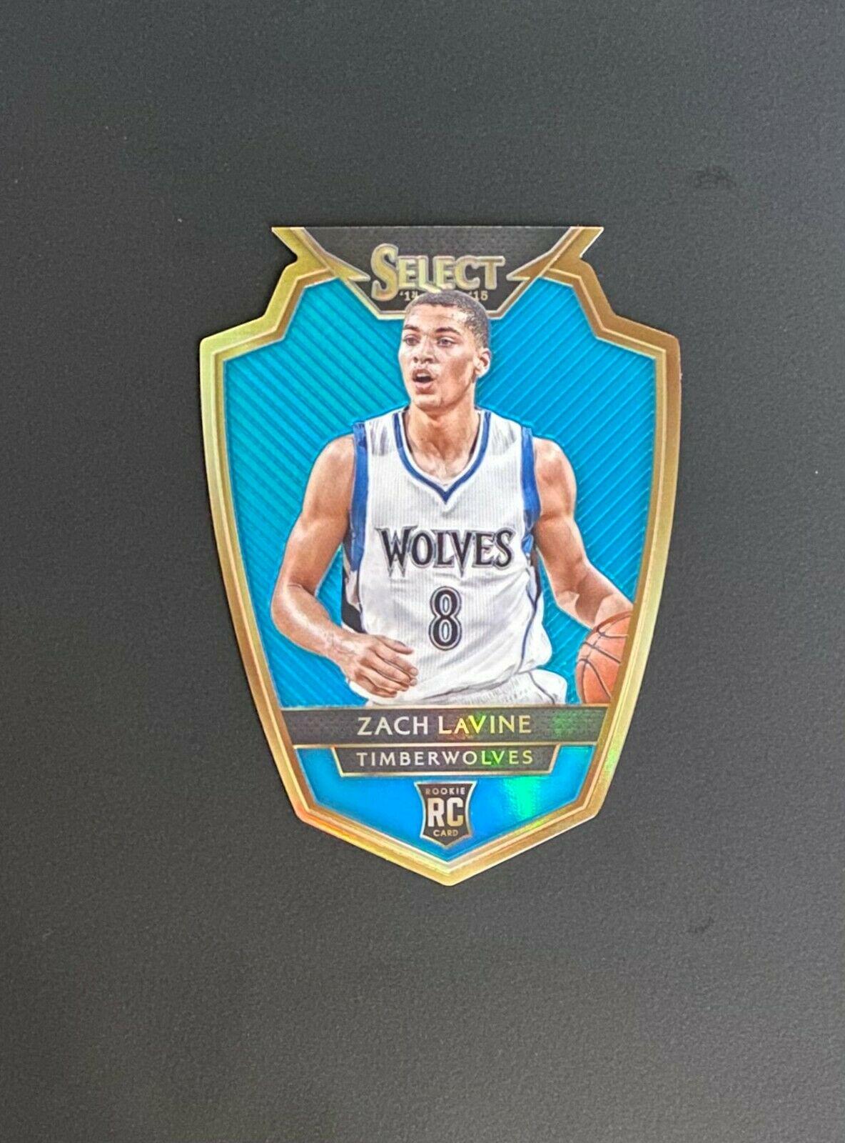 Zach LaVine [Light Blue Prizm Die Cut] #156