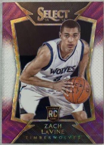 Zach LaVine [Purple, White Prizm] #84
