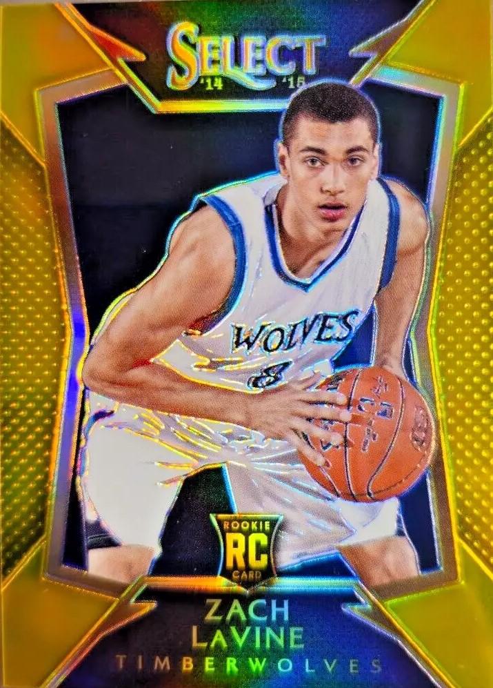 Zach Lavine [Gold Prizm] #84