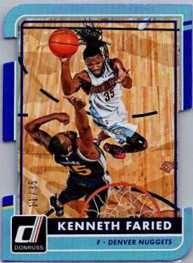 Kenneth Faried [Status Die Cut] #89