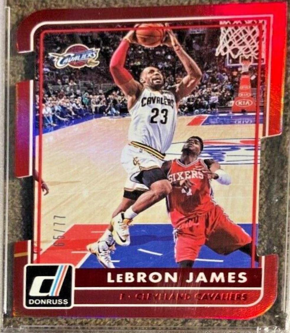 LeBron James [Inspirations Die Cut] #144