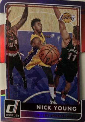 Nick Young [Inspirations Die Cut] #82
