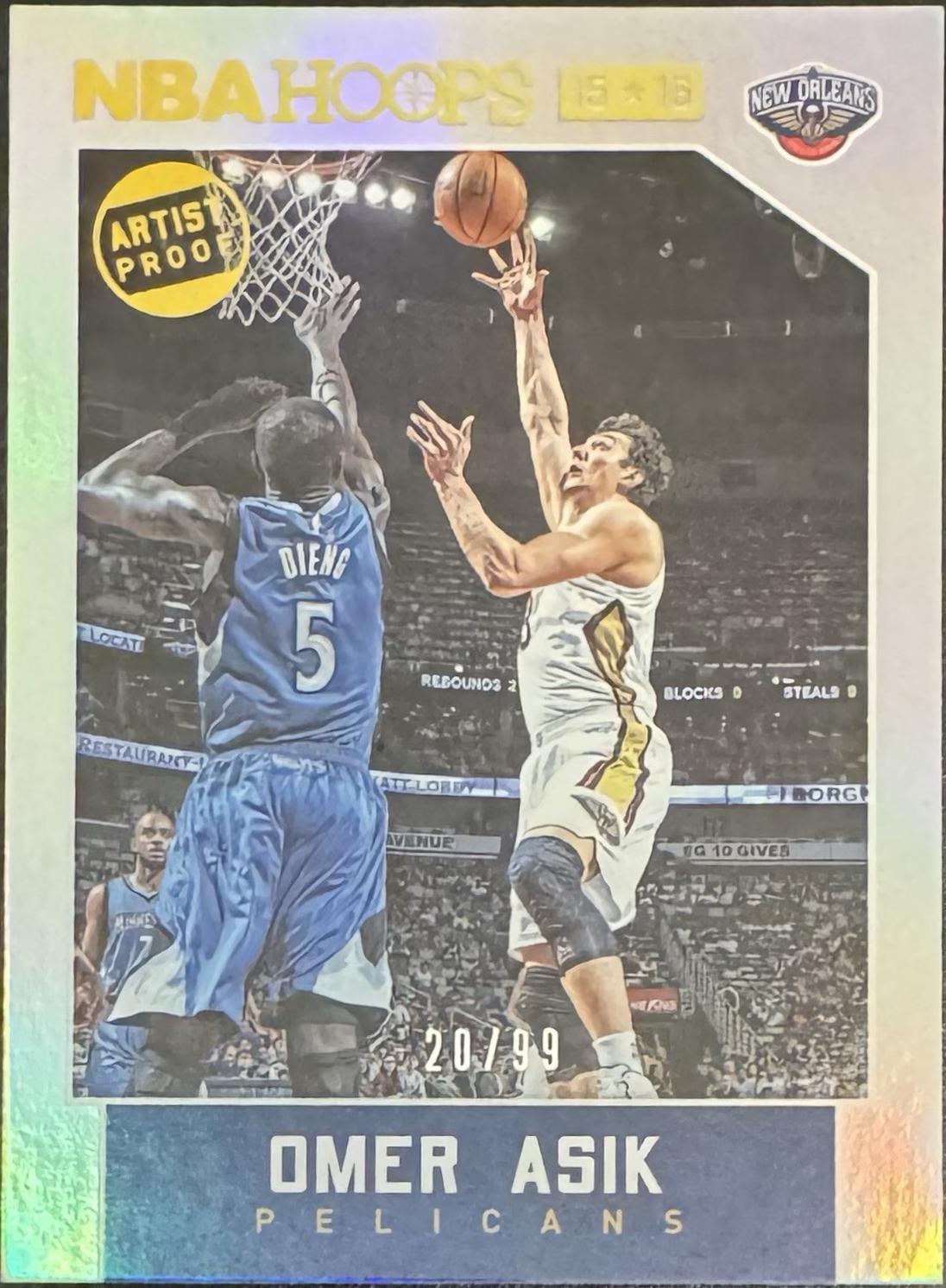 Omer Asik [Artist Proof] #156