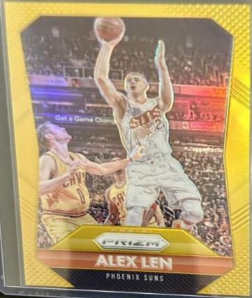 Alex Len [Gold Prizm] #119