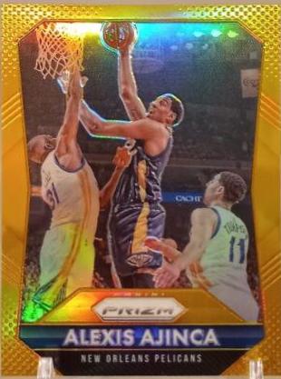 Alexis Ajinca [Gold Prizm] #107