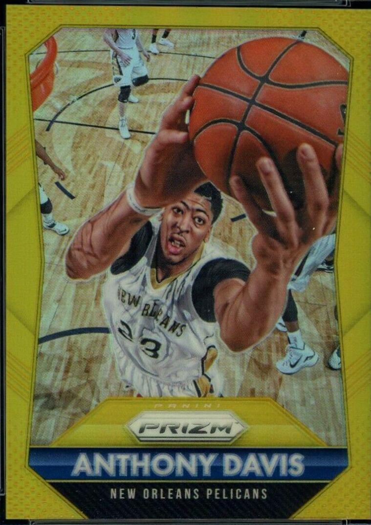 Anthony Davis [Gold Prizm] #55