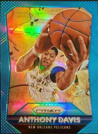 Anthony Davis [Light Blue Prizm] #55