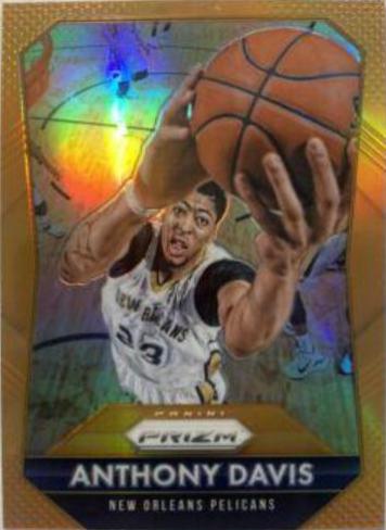 Anthony Davis [Orange Prizm] #55