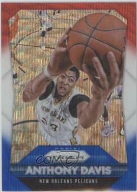 Anthony Davis [Red, White, Blue Prizm] #55