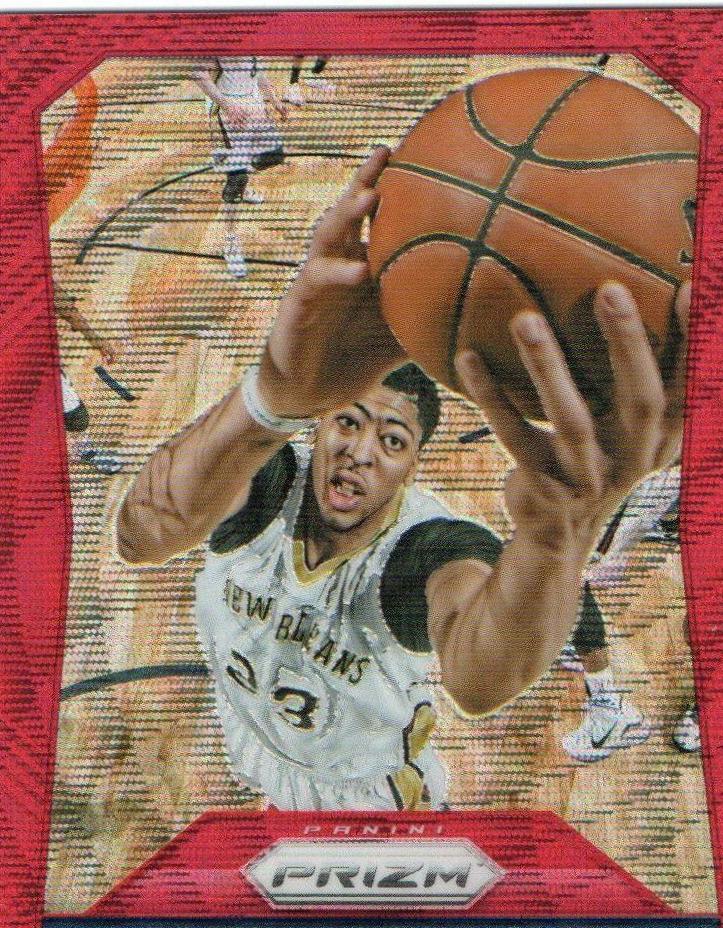 Anthony Davis [Ruby Wave Prizm] #55