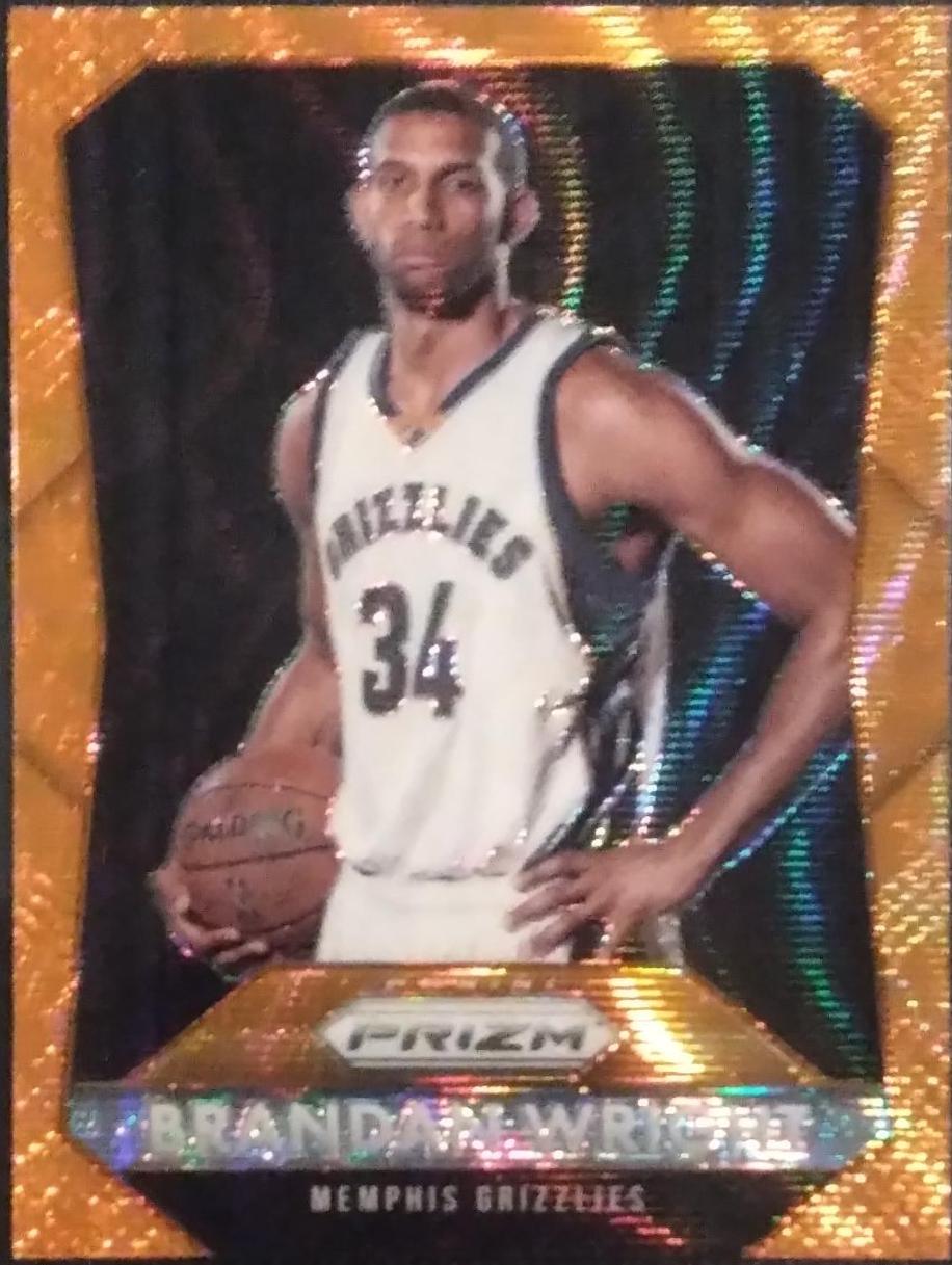 Brandan Wright [orange prizm] #232