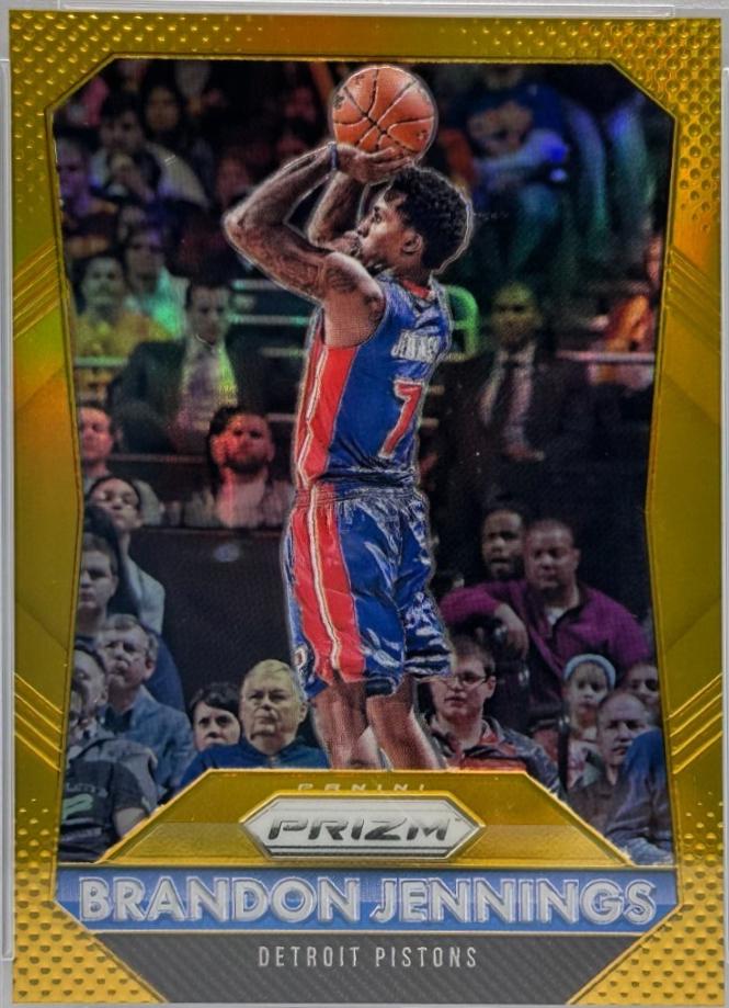 Brandon Jennings [Gold Prizm] #150