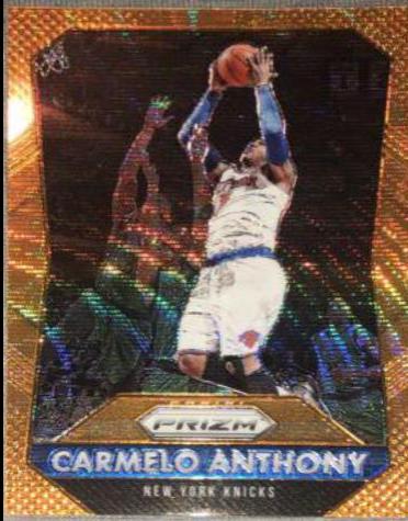 Carmelo Anthony [Orange Wave Prizm] #56