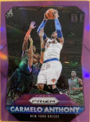 Carmelo Anthony [Purple Prizm] #56