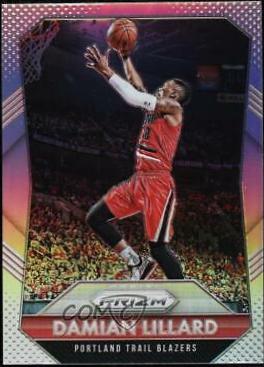Damian Lillard [Silver Prizm] #179