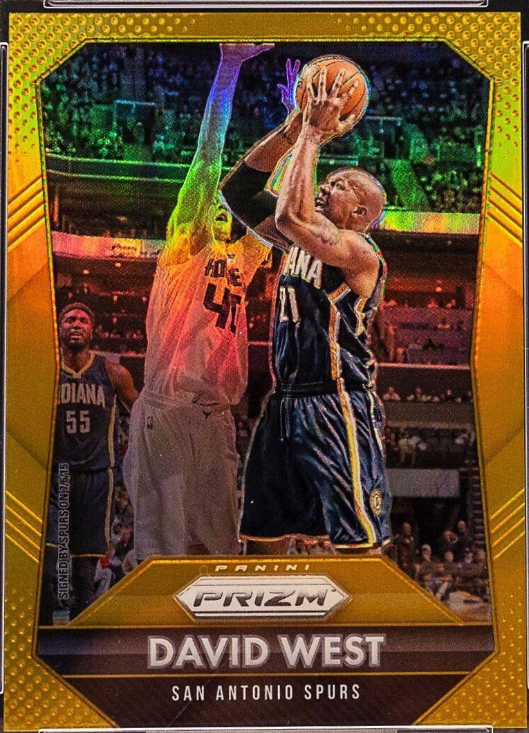 David West [Gold Prizm] #31