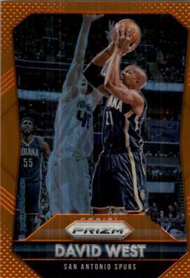 David West [Orange Prizm] #31