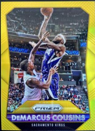 DeMarcus Cousins [Gold Prizm] #1
